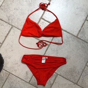 L*space orange bikini